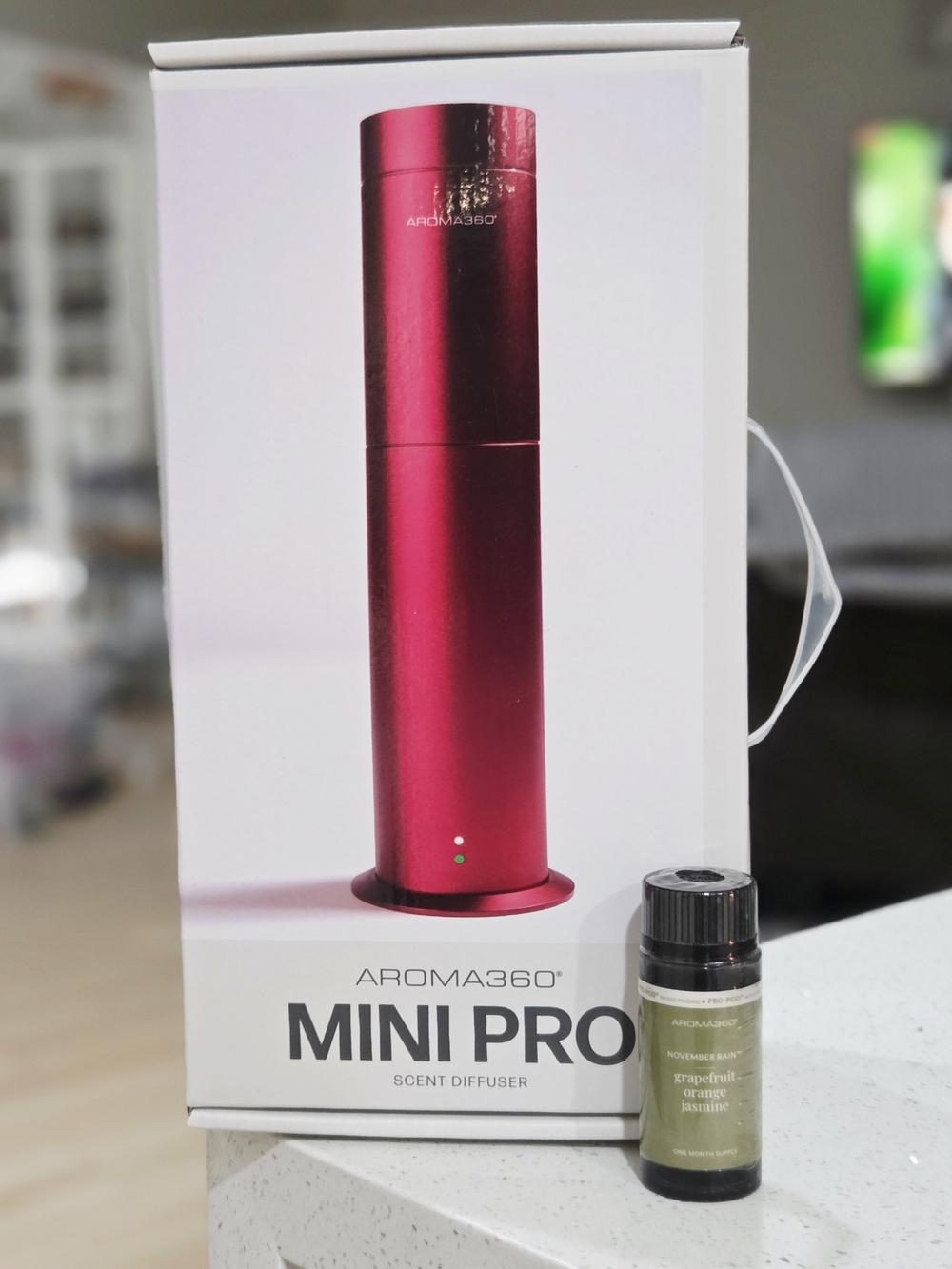Aroma360 Mini Pro Scent Diffuser - Metallic Red Plus ProPod
